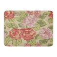 thumbnail image 1 of NUDECOR Flower Floral Pattern Roses Abstract Beautiful Doormat Floor Rug Bath Mat 23.6x15.7 inch, 1 of 1