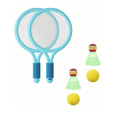 thumbnail image 1 of Raquetas Tenis Lab.G Badminton 2 Padel Y 4 Pelotas Set Niños Juego Azul, 1 of 5