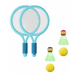 thumbnail image 1 of Raquetas Tenis Lab.G Badminton 2 Padel Y 4 Pelotas Set Niños Juego Azul, 1 of 5