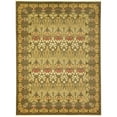 thumbnail image 1 of Unique Loom Edinburgh Border Design Rug 9' x 12' Rectangle Brown/Beige, 1 of 2