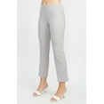 thumbnail image 2 of Adrianna Papell Mid Waist Pull On Solid Straight Pants by Curated Brands, 2 of 6
