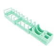 thumbnail image 1 of Desktop Tape Dispenser, Extendable Desktop Tape Holder Double Roll Tape Dispensing Tool with 2 Rolls of Tapes for Packaging Orders, Crafting, And Present Wrapping, 1 of 7