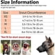 thumbnail image 2 of Dog Muzzle Dog Muzzles to Prevent Biting, Barking and Chewing, Adjustable Loop, Nylon Soft Pad, Breathable Mesh, Muzzle for Small Dog (Black-Gray, S), 2 of 5