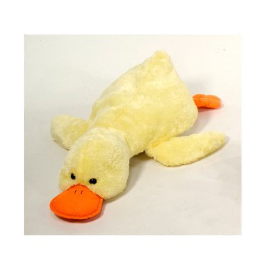 big yellow duck stuffed animal