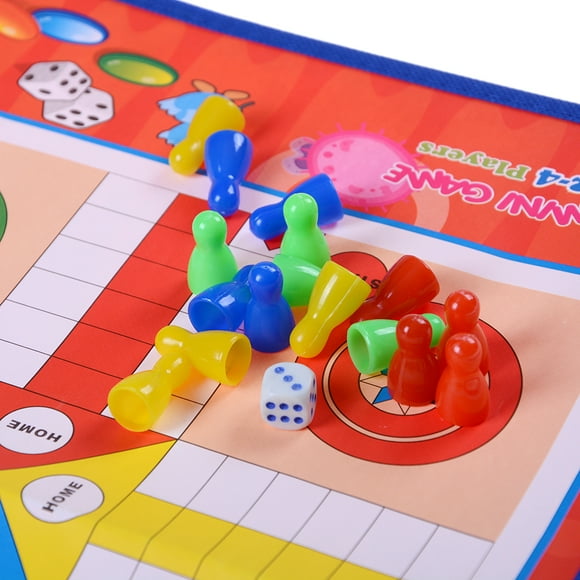 Classic Flight Chess Set Portable Board Children Educational Toys Fun Gifts Fun Flying Games Checkerboard
