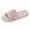 Pink, variant on House Slippers for Men Non Cloud Slides for Women Dressy Open Toe Thick Sole Womens Sandals Comfortable for Bathroom Indoor Outdoor Beach