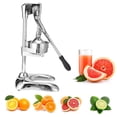 thumbnail image 5 of stainless steel manual juicer, manual juicer with lever - manual juicer for lemon, lime, orange, pomegranate fresh juice household commercial juice machine, 5 of 9