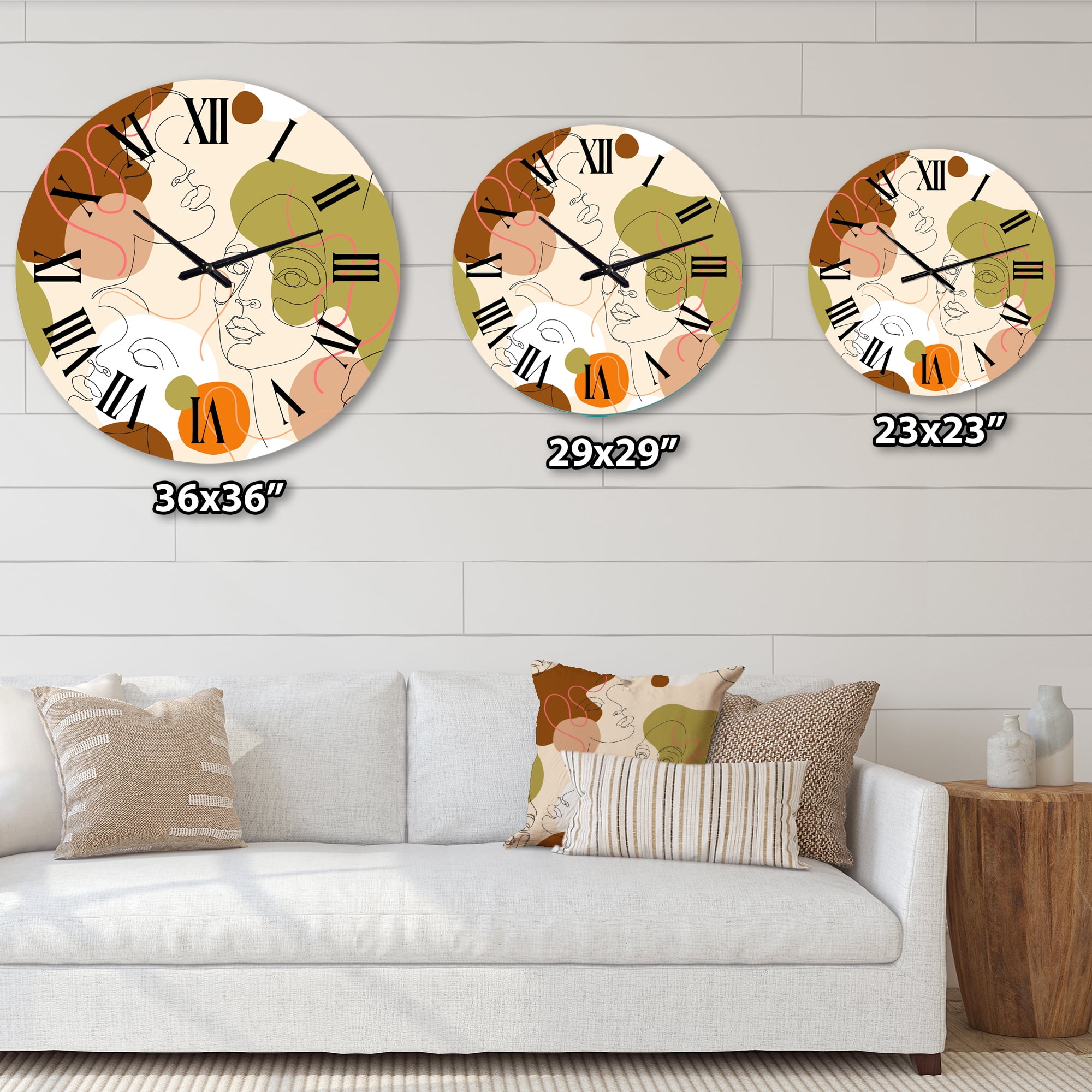 Designart 1 in Modern/Contemporary Wall Clock