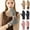 Black, variant on Women Winter Gloves With Touch Screen Fingers Warm Suede Gloves Texting Thermal Windproof Mittens for Driving Running