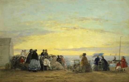 On The Beach Sunset