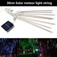 thumbnail image 1 of EastVita 8 Tubes/Set LED 30cm Meteor Shower Solar Lamp Falling Rain Fairy String Lights Ultra Bright Drop Decoration Light, 1 of 8