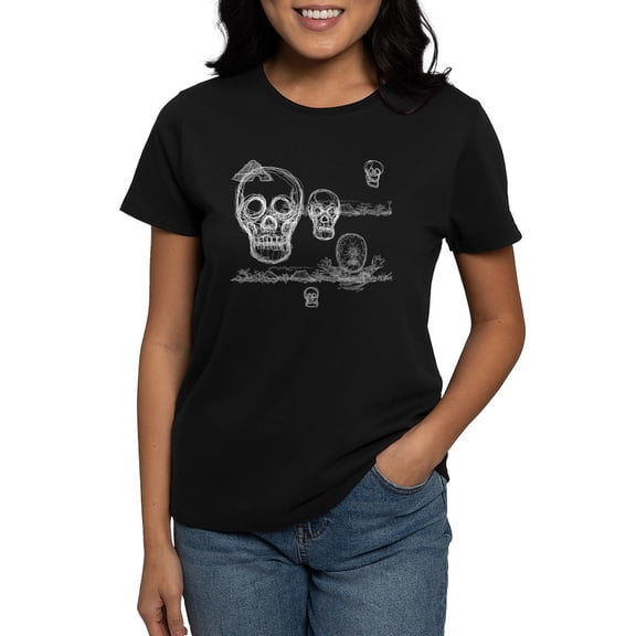 CafePress - Lost Skeleton Returns Again Women's Dark T Shirt - Women's Traditional Fit Dark T-Shirt