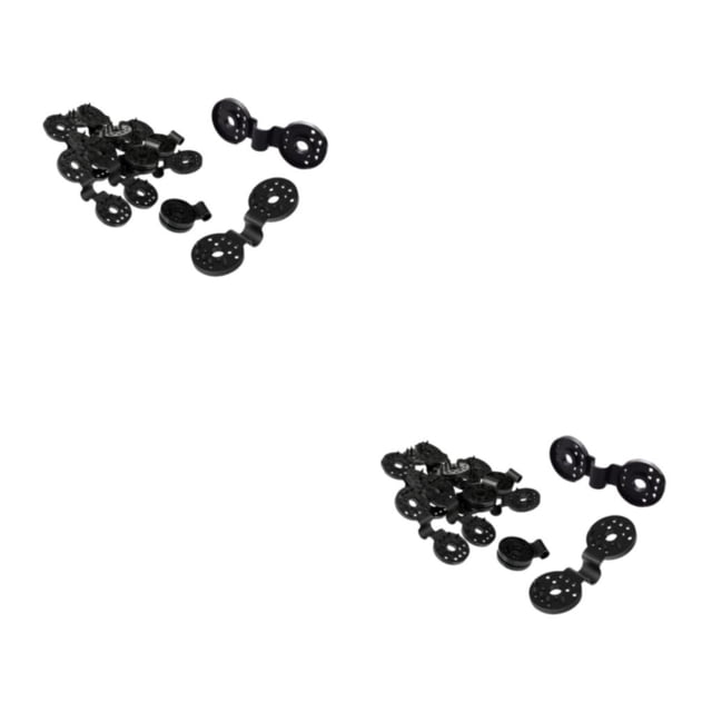 Monstrate Clip de red de tela parasol, abrazadera de fijación de alta resistencia, gancho de instalación de cerca, invernadero de verano 50 pcs 2piezas