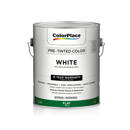 ColorPlace Interior Flat, White