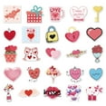 thumbnail image 2 of 100 Uds pegatinas de amor del Día de San Valentín pegatinas impermeables de PVC para ordenador portátil pegatinas de moda para monopatín guitarra bicicleta pegatinas, 2 of 9