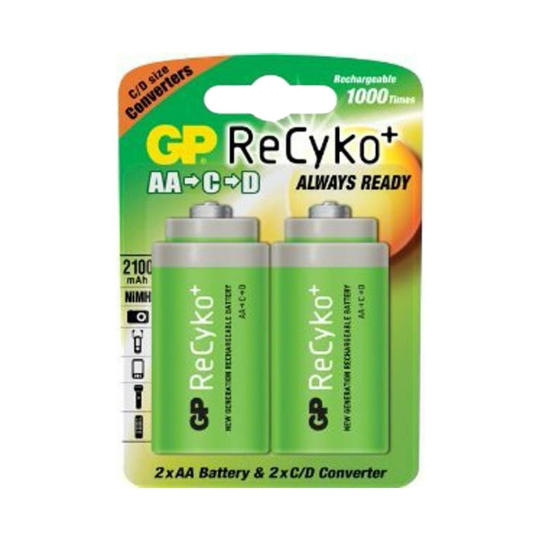 GP ReCyko battery 650mAh AAA (Ideal for Cordless Phone, 2 battery pack
