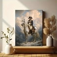 thumbnail image 6 of Napoleon Horseback Portrait Canvas Print，Historical Wall Art for Living Room Bedroom Office Study Home Decor, 6 of 8