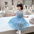 thumbnail image 3 of Girls Snow Dress up Party Dress Kids Fancy Dress for Elsa, 3 of 5