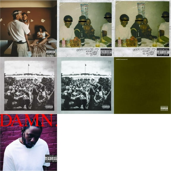 Mr. Morale & The Big Steppers (X) & Good Kid, M.A.A.D City & Good Kid, M.A.A.D City (Remixes) & To Pimp A Butterfly & To Pimp A Butterfly & Untitled Unmastered (X) & Damn. (Collectors [CD Bundle]