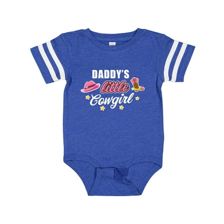 

Inktastic Daddys Little Cowgirl with Cowgirl Hat and Boots Girls Baby Bodysuit