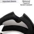 thumbnail image 4 of Unique Bargains 1 Pc Universal Motorcycle Goggles Dimmable Sunglasses UV Protection Matte Black Gray TPU PC, 4 of 6
