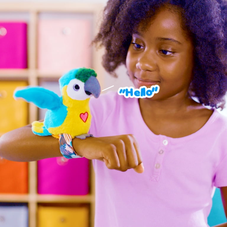 Happy Yappers, Birds 2 Pack, Cockatoo & Blue Parrot, Interactive