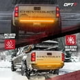 thumbnail image 4 of OPT7 48" Redline Triple Row LED Tailgate Light Bar Sequential Amber Turn Signal Weatherproof Rigid, 4 of 4