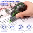 thumbnail image 3 of 48 Pieces Correction Tapes Original Wide Eraser Applicator Easy to Use Translucent Shows for Office Note Journal Scrapbooking, 0.2 Inch x 39.4 Feet, 3 of 4