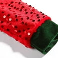 thumbnail image 6 of Elf Baby Boy Outfit Long Sleeve Dress Hat Belt and 1 Pair of Socks Set Kids Christmas Outfit Dress Up Clothes 5-6 Years, 6 of 7