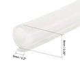 thumbnail image 3 of Uxcell 1 Meter T-Slot Mount Weatherstrip Seal 9mm Bulb Bubble for 5mm Slot White, 3 of 5