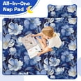 thumbnail image 4 of Pioneer Flower Floral Print Pattern Toddler Nap Mats for Kids Preschool,Sleeping Mat Bag or Kids,Toddler Sleeping Bag,Toddler Nap Mat or Daycare, 4 of 6