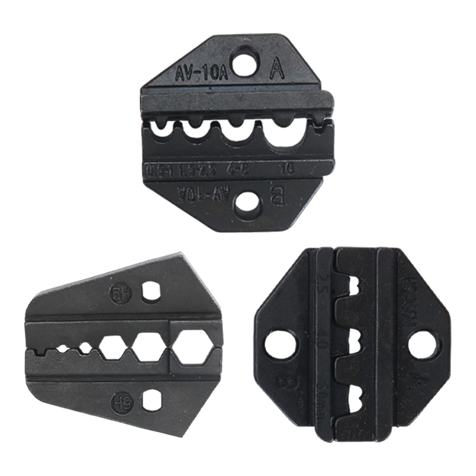 3 Piece Crimping Pliers Jaw Tool Wire Crimping Tool Jaws for The