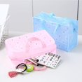 thumbnail image 3 of Cosmetic Bag Toiletry Bag Toiletry Bag For Travel Women Large Waterproof Wash Bag Make Up Bag Make-up Bag 3 Pieces, 3 of 3