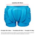 thumbnail image 3 of Kids Padded Shorts Thick Hip Protection Shorts Protective Gear For Skating Skiing Skateboarding Snowboarding, 3 of 8