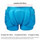 thumbnail image 2 of Pantalones cortos acolchados para niños Pantalones cortos de protección de cadera gruesos Equipo de protección para patinaje Esquí Skateboarding Snowboard, 2 of 7
