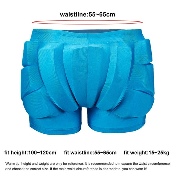 Pantalones cortos acolchados de protección de cadera NikouMX para niños Tecnología avanzada