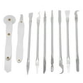 thumbnail image 2 of Pry Tool Set, Spudger Easy To Carry Wear Resistance Alloy Steel Strong 9Pcs  For Tablets, 2 of 8