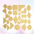 thumbnail image 3 of 27pcs Multi Pattern Quilting Transparent Templates Patchwork Embroidery Model DIY Sewing Tool Set, 3 of 4