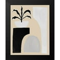 thumbnail image 2 of Wang, Melissa 12x14 Black Modern Framed Museum Art Print Titled - Custom Pale Abstraction I, 2 of 5