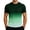 Dark Green, variant on Men's Athletic Running Shirts Gradient Short Sleeve Workout T-Shirts Lightweight Cooling Active Tee for Athletic, Running, Hiking