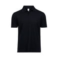 thumbnail image 1 of Tee Jays - Polo Power Hombres (Negro), 1 of 2
