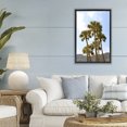 thumbnail image 2 of Stupell Industries Vertical Mountain Palms Black Framed Floater Canvas Wall Art design by Natalie Carpentieri, 31 x 21, 2 of 9