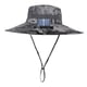 thumbnail image 2 of Sombrero para el sol Yinane sombrero de enfriamiento con ventilador de ala ancha para viajes playa exteriores hombres y mujeres verano tinta gris oscuro, 2 of 8
