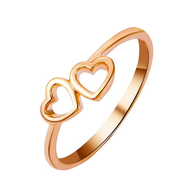 Fiudx Anillo de Aleación, Banda Ajustable y Cómoda, Regalo Elegante para Ella, Cumpleaños, Aniversario, para Mujeres, Hombres, Adolescentes, Niñas y Niños, Regalo Perfecto para Ocasiones Festivas, Gr