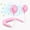 #2 Pink, variant on Portable Neck Fan, Hand Free Sports Fan USB Rechargeable (3 Speed Adjustable), 360 Degree Free Rotation Instant Cooling Fan for Sports, Traveling, Office, Reading
