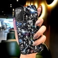 thumbnail image 6 of Samsung Galaxy Note 20 Case Diamond Case for Women 3D Glitter Sparkle Bling Case Luxury Shiny Crystal Diamond Bumper Clear Gems Cute Protective Girly Case Girls Cover(Black), 6 of 6