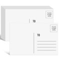 thumbnail image 1 of Postales Utron 94 piezas 4 x 6 pulgadas 300 g/m² blancas lisas, 1 of 7