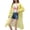 Yellow, variant on Cheers.US EVA Raincoat Waterproof Rain Poncho Reusable Unisex Men Women Long Clear Rain Wear