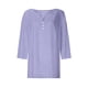 thumbnail image 5 of Top casual de mujer con manga tres cuartos y tejido jacquard, blusa elegante y cómoda para el día a día, tallas S-XXL, 5 of 5
