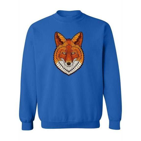 Zentangle Fox Sweatshirt Women -Image by Shutterstock, Female Large